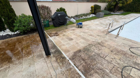 Pour nettoyer votre allée ou votre terrasse à la sortie de l’hiver, c’est maintenant que cela se prévoit !